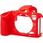 easyCover Gehäuse Cover für Canon R5 mark II Rot