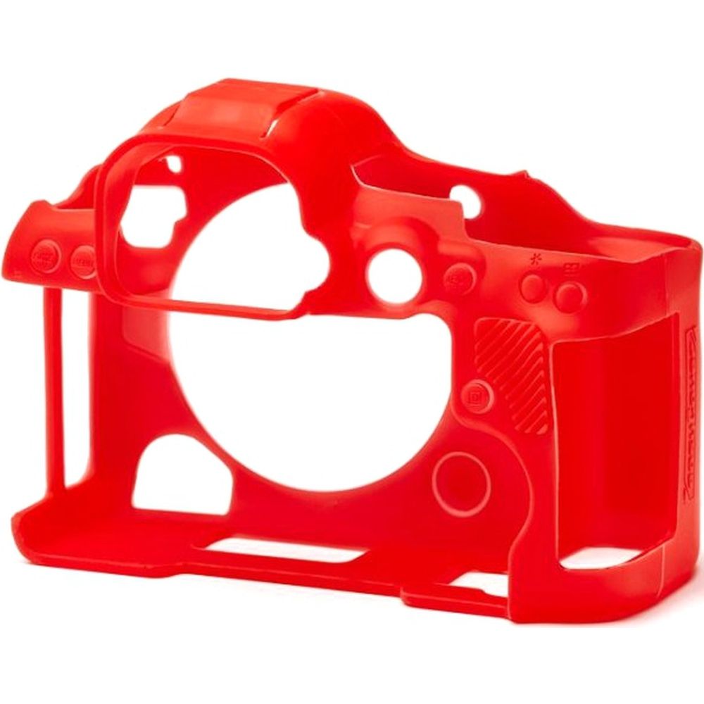 easyCover Gehäuse Cover für Canon R5 mark II Rot