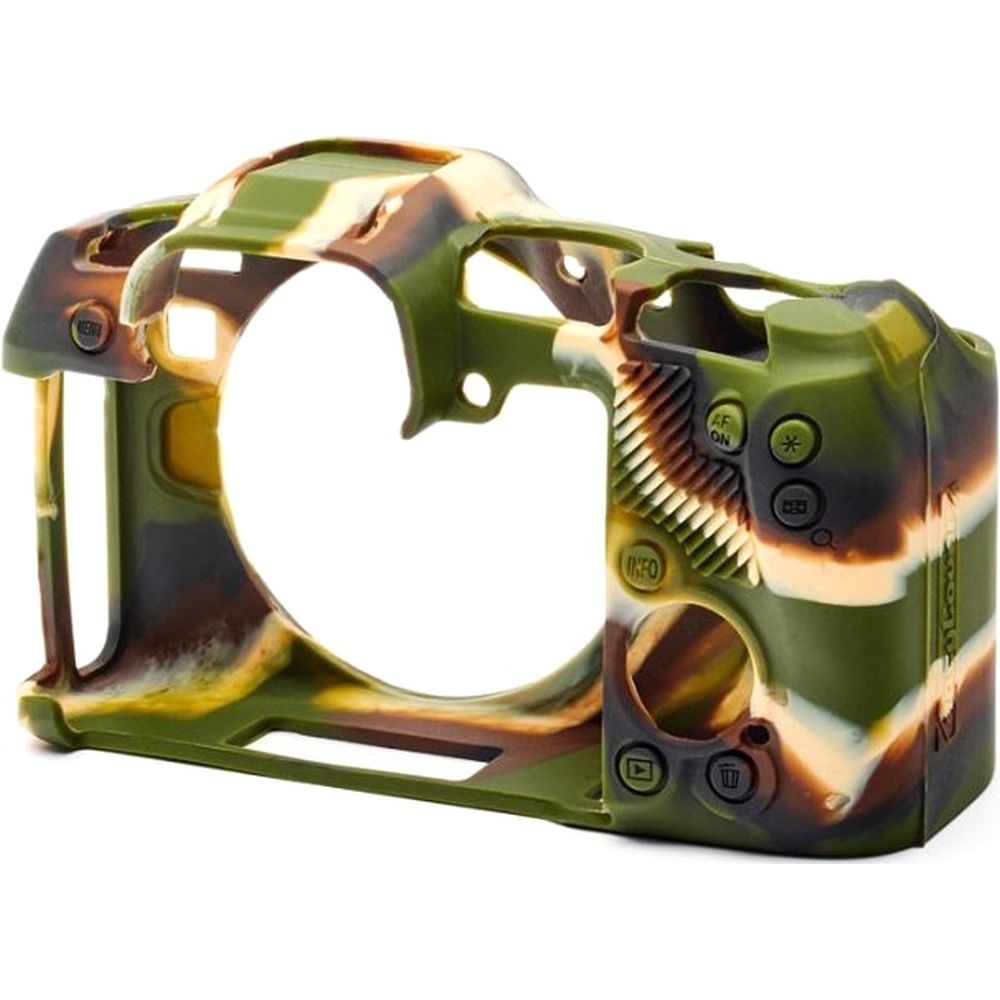easyCover Gehäuse Cover für Canon R8 Tarnmuster