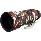 easyCover Objektivabdeckung Eiche für Sony FE 70-200mm f/2.8 GM OSS II Grün-Camouflage