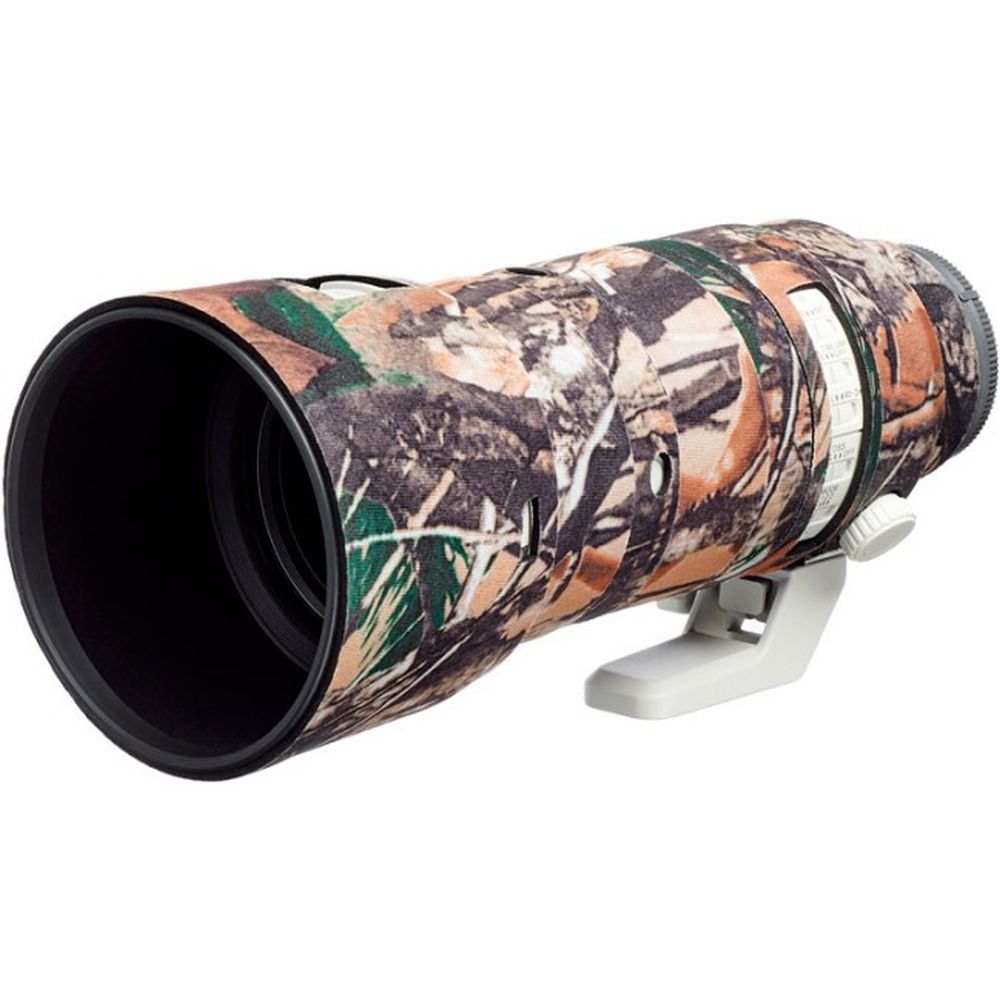 easyCover Objektivabdeckung Eiche für Sony FE 70-200mm f/2.8 GM OSS II Waldtarnung