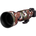 easyCover Objektivabdeckung Eiche für Sigma 60-600mm f/4.5-6.3 DG OS HSM | S (Sony E / Leica L) Grüne Tarnung