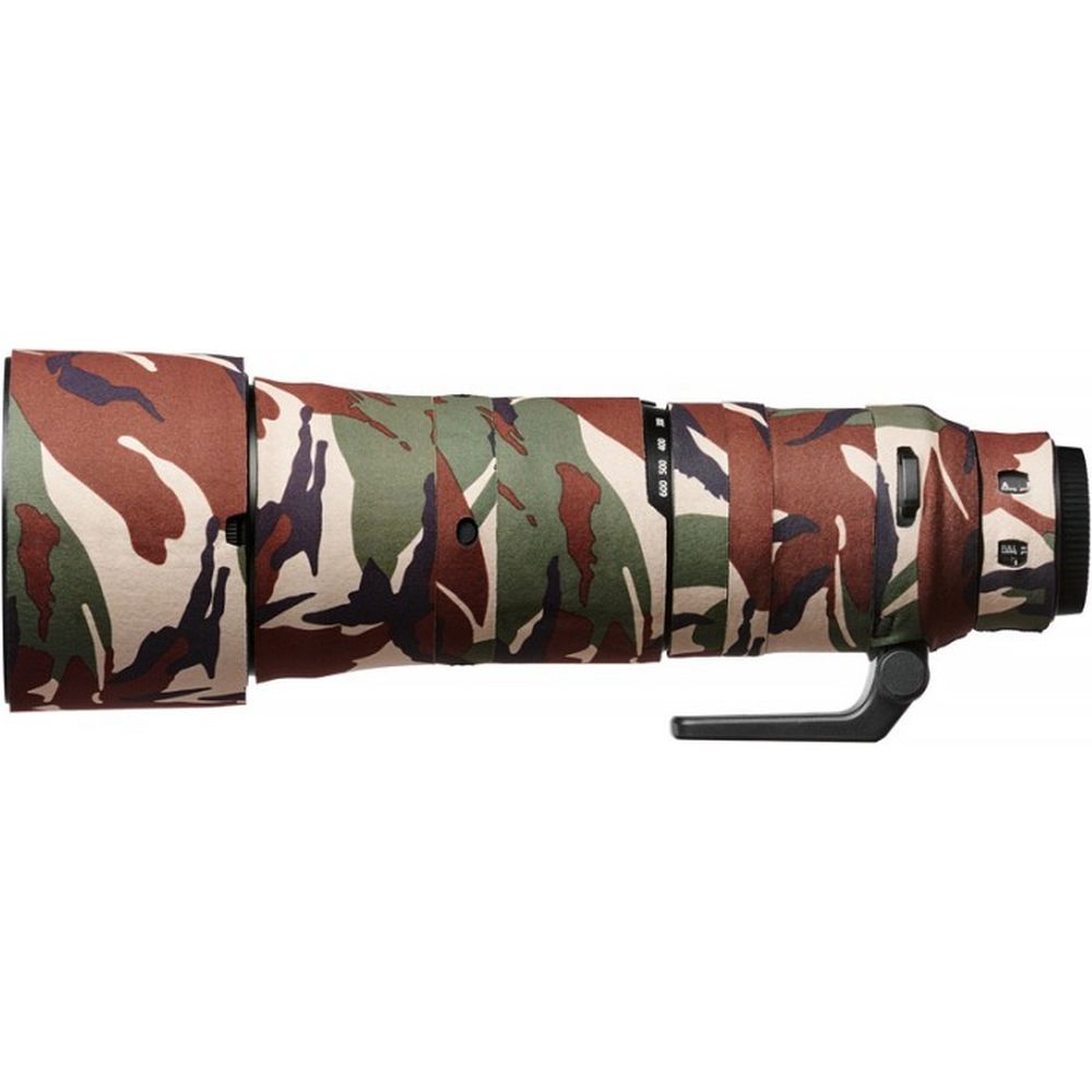 easyCover Objektivabdeckung Eiche für Nikon Z 180-600mm f/5.6-6.3 VR Grün-Camouflage