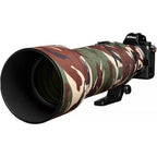 easyCover Objektivabdeckung Eiche für Nikon Z 180-600mm f/5.6-6.3 VR Grün-Camouflage