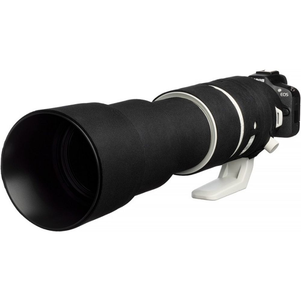 easyCover Objektivabdeckung Eiche für Canon RF 200-800mm f/6.3-9 IS USM Schwarz