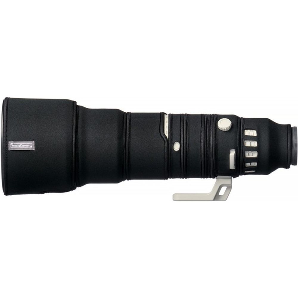 easyCover Objektivschutzhülle Eiche für Sony FE 400-800mm f/6.3-8 G OSS Schwarz