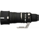 easyCover Objektivabdeckung Eiche für Canon RF 100-300mm f/2.8L IS USM Schwarz