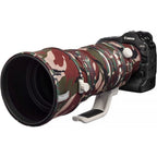 easyCover Objektivabdeckung Eiche für Canon RF 100-300mm f/2.8L IS USM, Grün-Camouflage