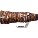 easyCover Objektivabdeckung Eiche für Canon RF 100-300mm f/2.8L IS USM Braune Tarnung