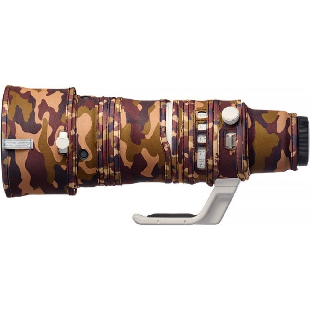 easyCover Objektivabdeckung Eiche für Canon RF 100-300mm f/2.8L IS USM Braune Tarnung