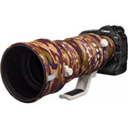 easyCover Objektivabdeckung Eiche für Canon RF 100-300mm f/2.8L IS USM Braune Tarnung