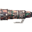 easyCover Objektivabdeckung Eiche für Canon RF 100-300mm f/2.8L IS USM Waldtarnung