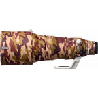 easyCover Objektivabdeckung Eiche für Canon RF 400mm f/2.8L IS USM Braune Tarnung