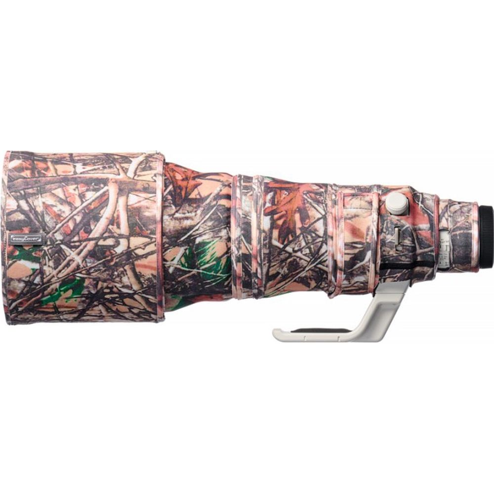 easyCover Objektivabdeckung Eiche für Canon RF 400mm f/2.8L IS USM Waldtarnung