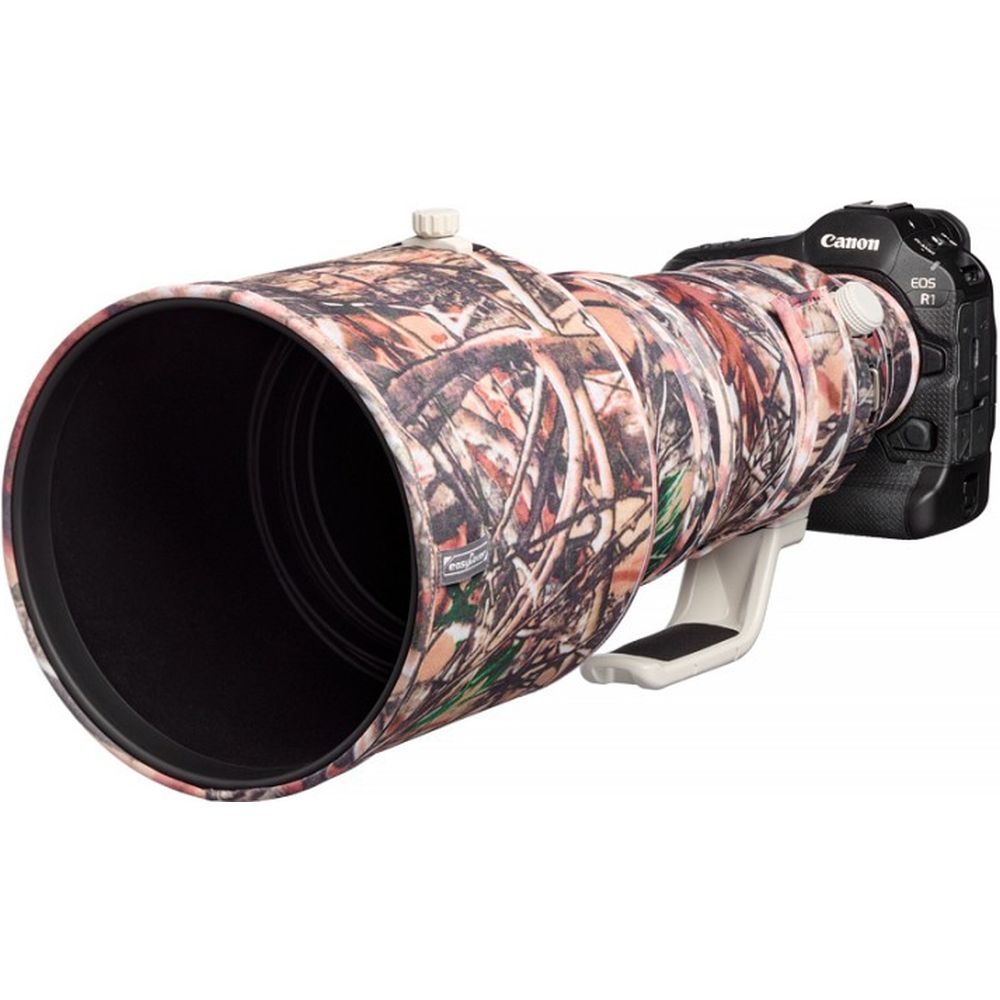 easyCover Objektivabdeckung Eiche für Canon RF 400mm f/2.8L IS USM Waldtarnung