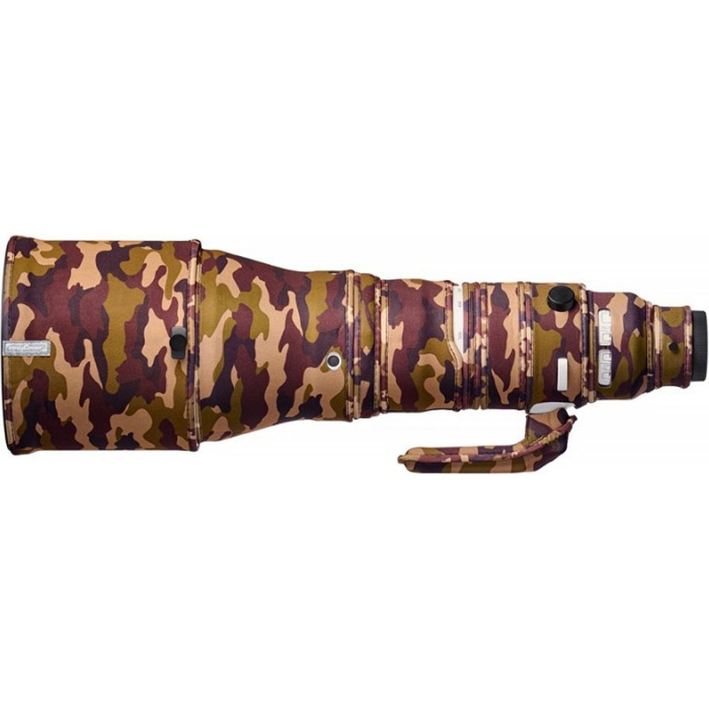 easyCover Lens Oak für Sigma 300-600mm f/4 DG OS Sportbraune Camouflage