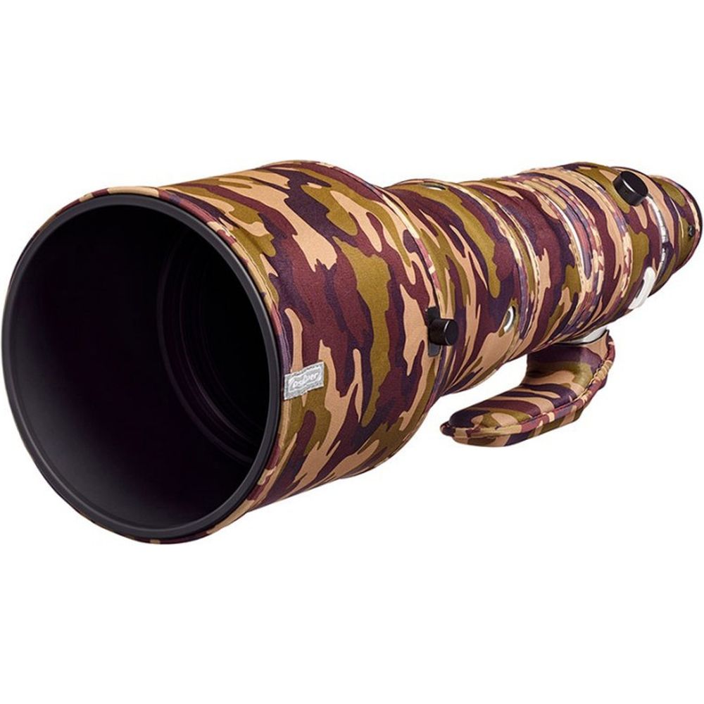 easyCover Lens Oak für Sigma 300-600mm f/4 DG OS Sportbraune Camouflage