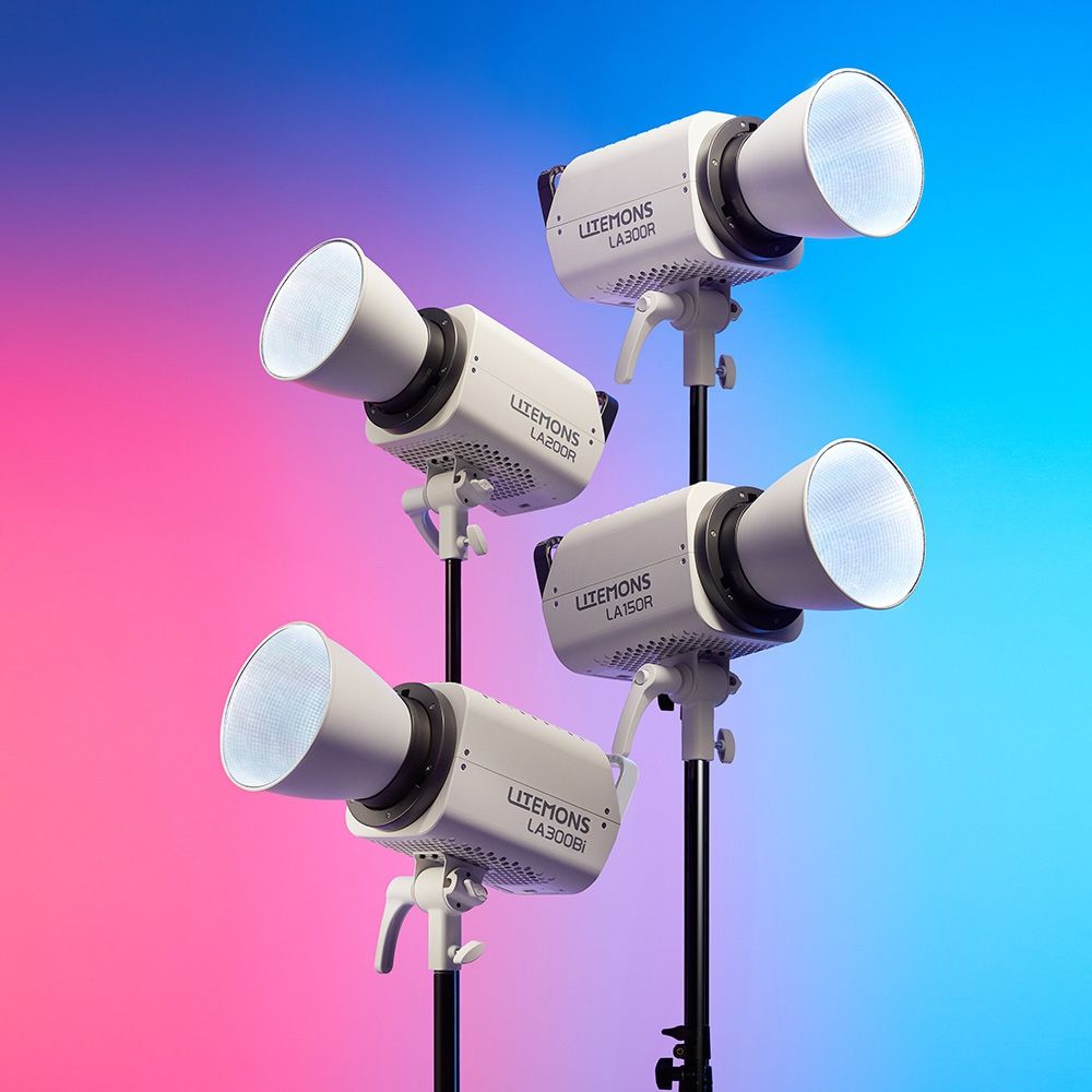 Godox Litemons LA200R RGB LED-Videoleuchte, 2er-Set