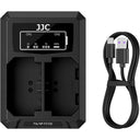 JJC Sony DCH-FZ100TC USB-C Doppel-Akkuladegerät (für Sony NP-FZ100)