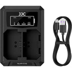 JJC Sony DCH-FZ100TC USB-C Doppel-Akkuladegerät (für Sony NP-FZ100)
