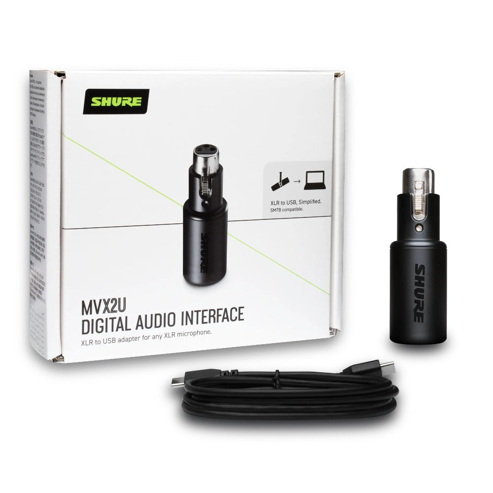 Shure MVX2UG2 Digital Audio Interface - XLR zu USB