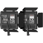 SWIT CL-40D 2er-Set Einfach aufzubauende lüfterlose Zweifarben-Panelleuchten und Stative