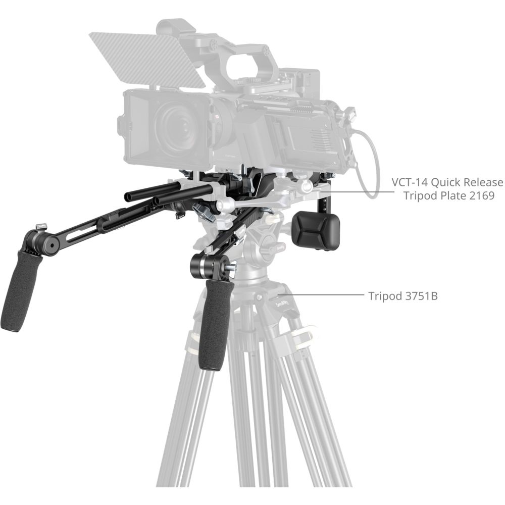 SmallRig 5199 "HawkLock" VCT-14 Schulterholster (SR009)