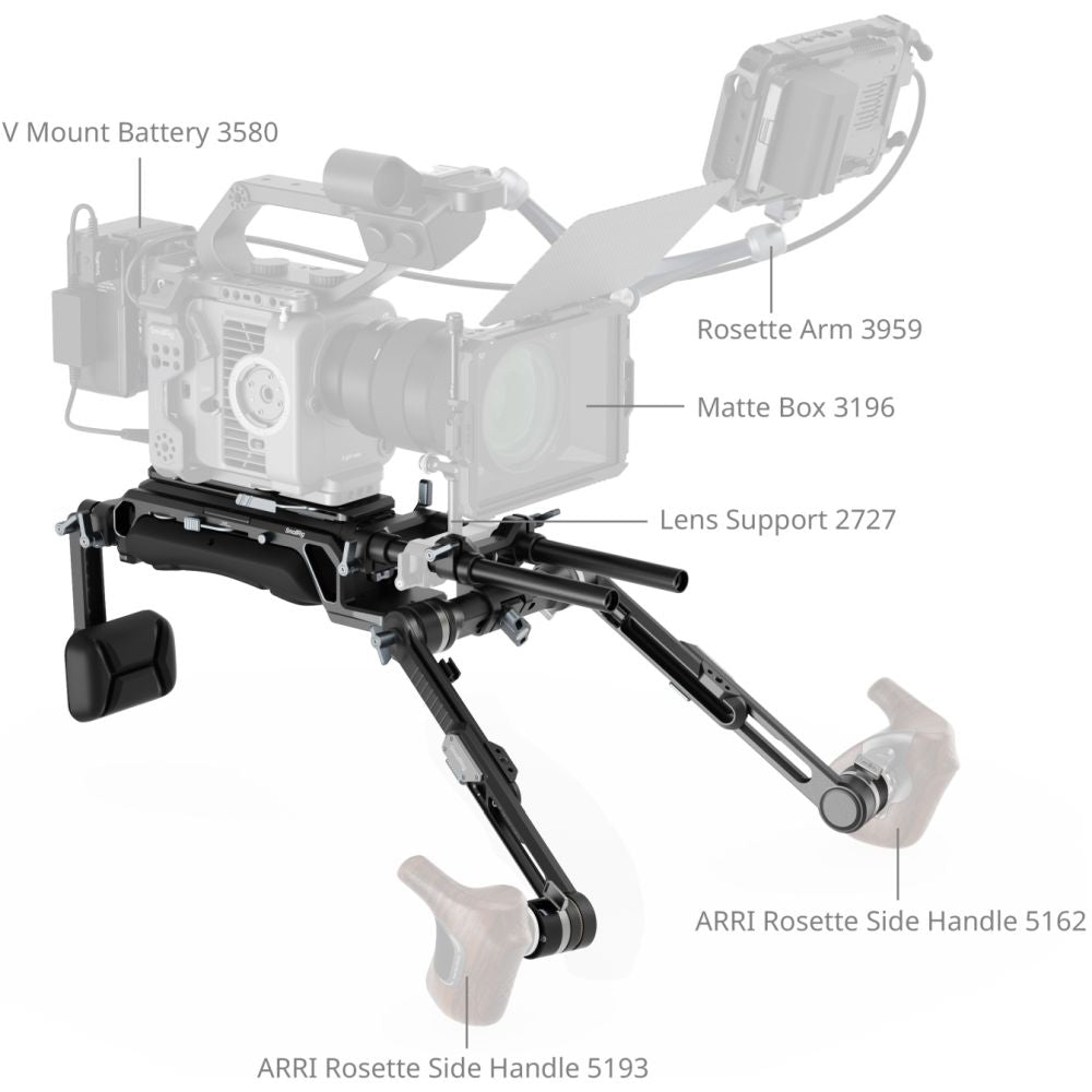 SmallRig 5199 "HawkLock" VCT-14 Schulterholster (SR009)