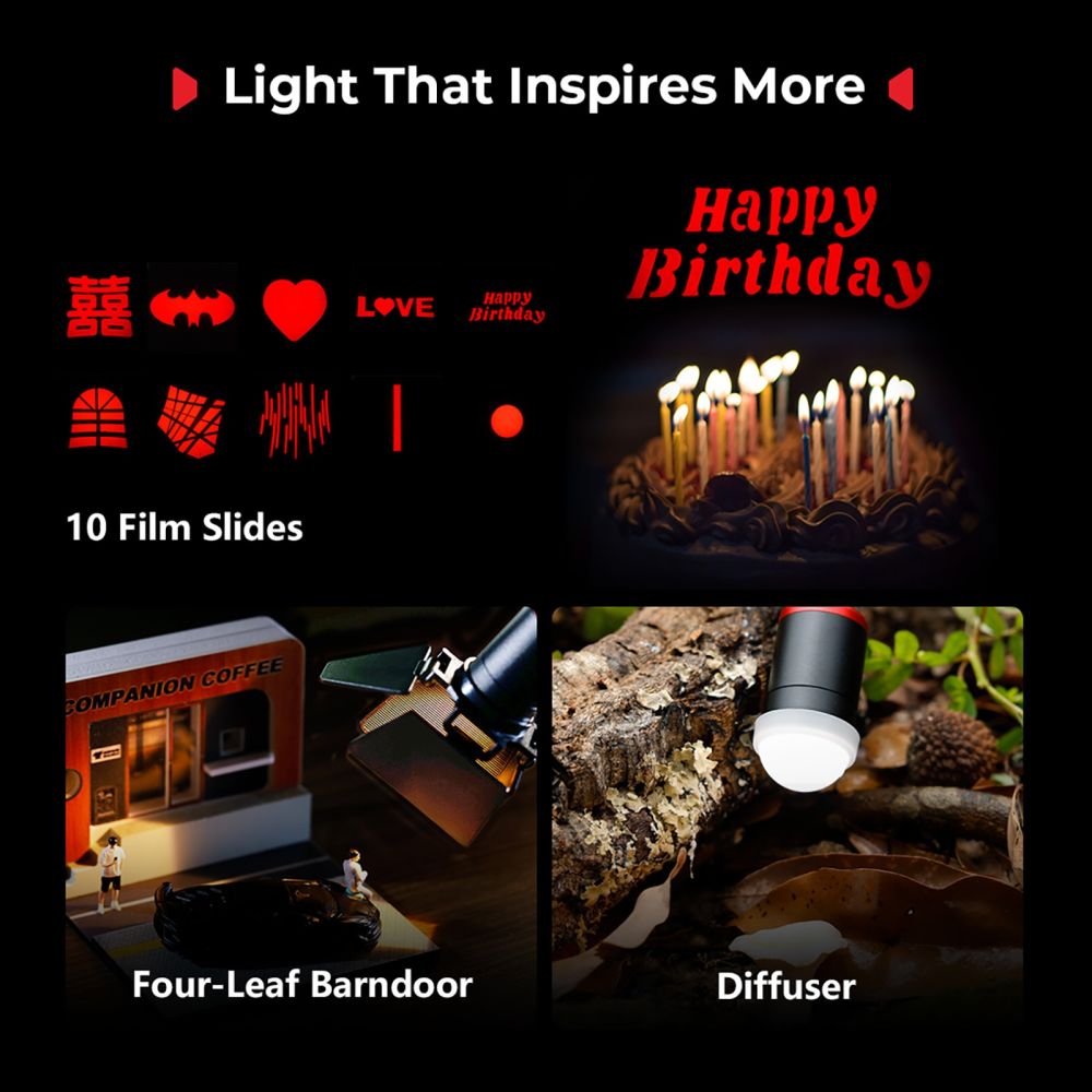 SmallRig 5796 RM 03 Macro Photography LED Video Light Kit (2-Pack)