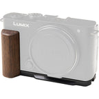 SmallRig 5945 L-förmige Montageplatte mit Holzgriff für Panasonic S9