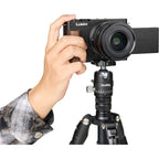 SmallRig 5945 L-förmige Montageplatte mit Holzgriff für Panasonic S9