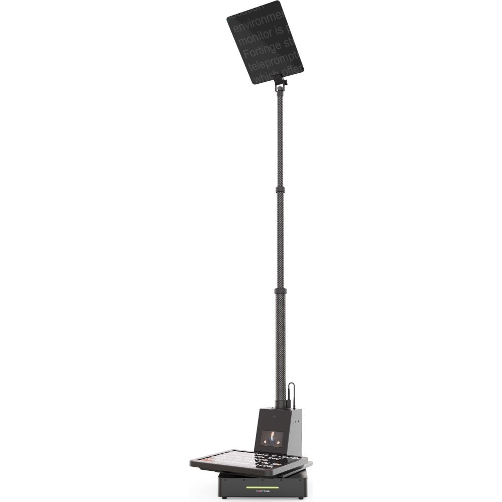 Fortinge MOBO 15-HB-SDI 15-Zoll-Teleprompter mit hoher Helligkeit, zwei Motoren, SDI-Ein- und -Ausgang