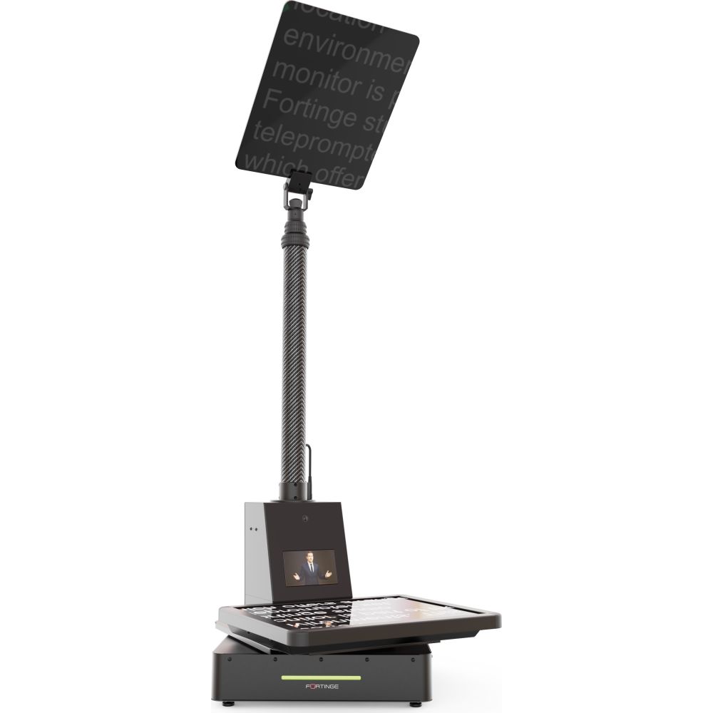 Fortinge MOBO 15-HB-SDI 15-Zoll-Teleprompter mit hoher Helligkeit, zwei Motoren, SDI-Ein- und -Ausgang