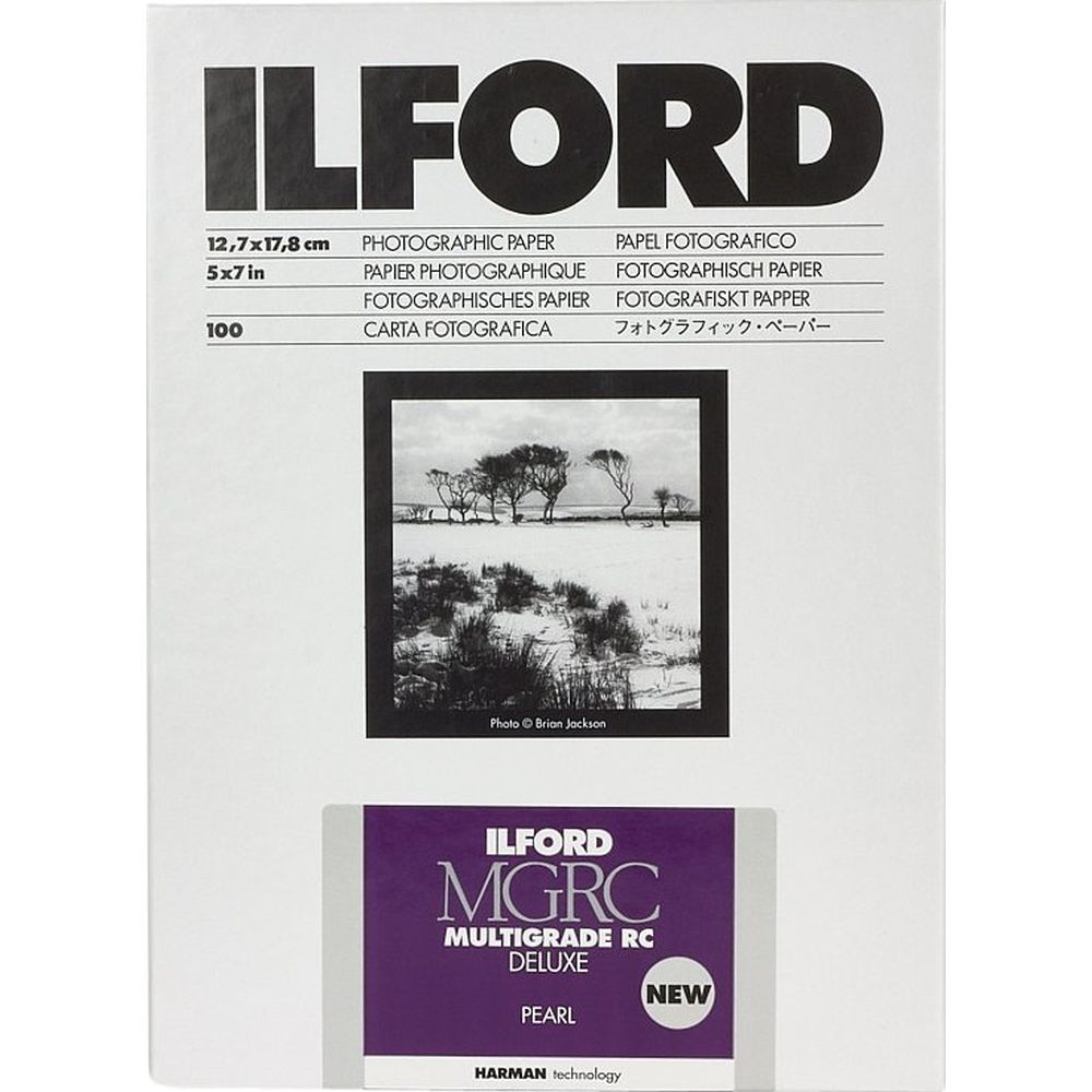 Ilford Multigrade RC Deluxe Pearl 8,9 x 14 cm, 100 Blatt
