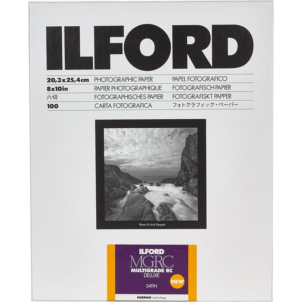 Ilford Multigrade RC Deluxe Satin 27,9 x 35,6 cm, 50 Blatt
