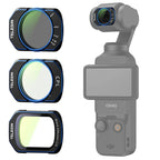 Telesin CPL/VND2-32/Black Mist Filter Kit für DJI Osmo Pocket 3