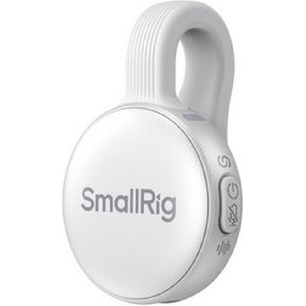 SmallRig 5716 S70 Drahtloses Mikrofon mit Multi-Geräte-Kompatibilität, weiß
