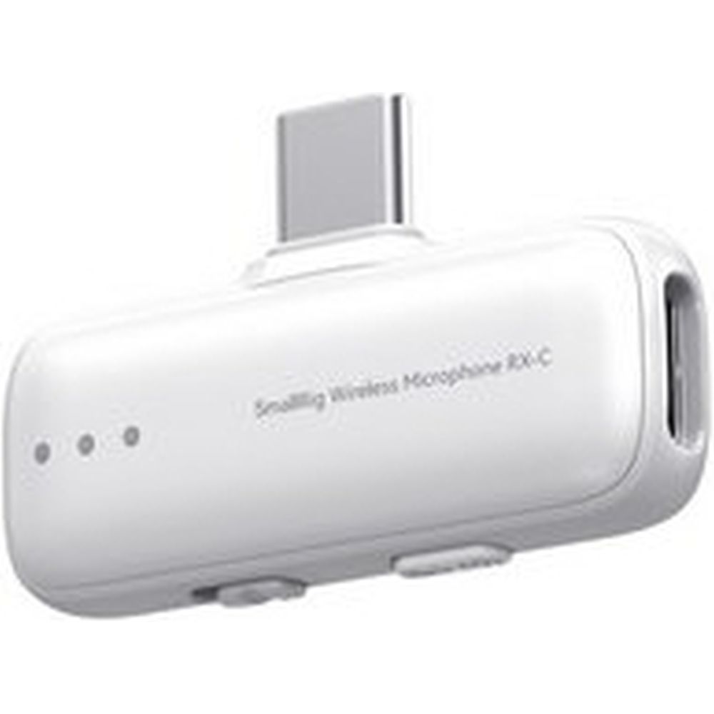 SmallRig 5716 S70 Drahtloses Mikrofon mit Multi-Geräte-Kompatibilität, weiß