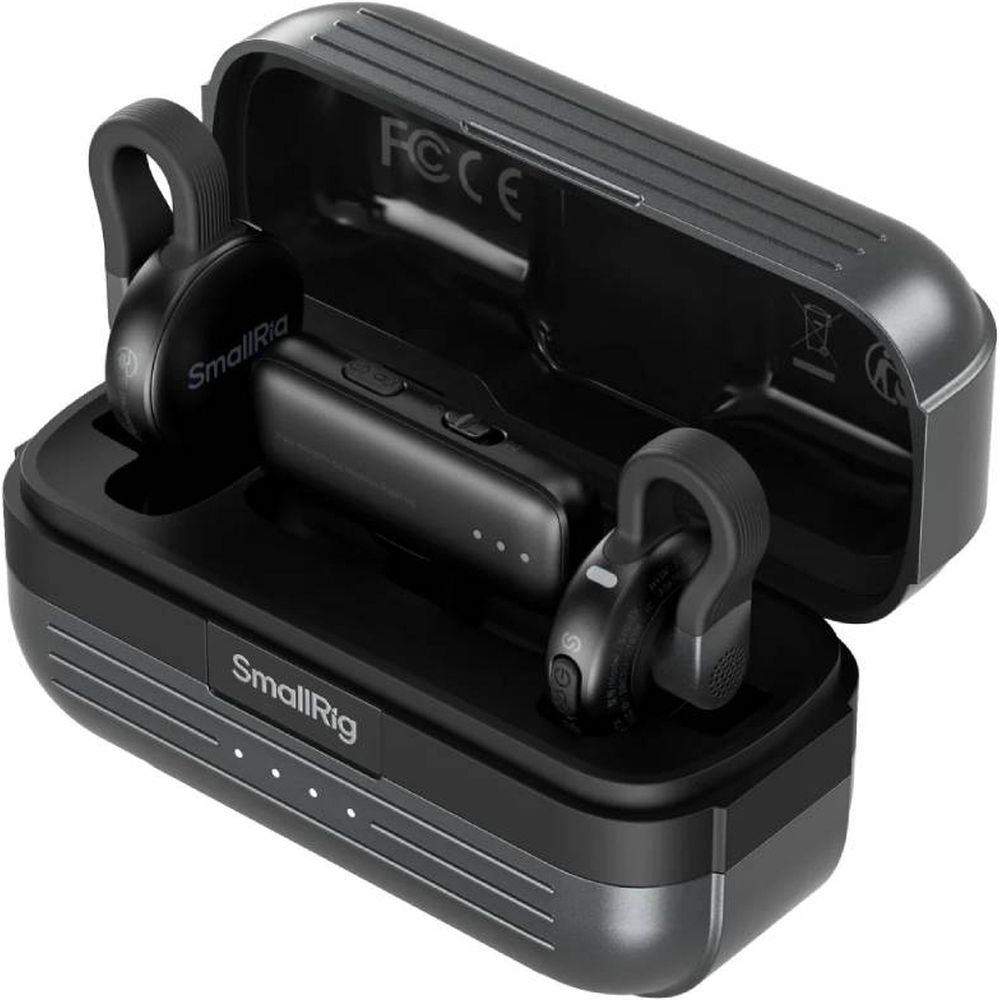 SmallRig 5717 S70-C2 Wireless Microphone with USB-C for Phones (2TX / 1 RX) – Black