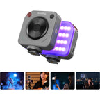 SmallRig 5821 P108 Neo Mini-LED-Videoleuchte, Nebelgrau