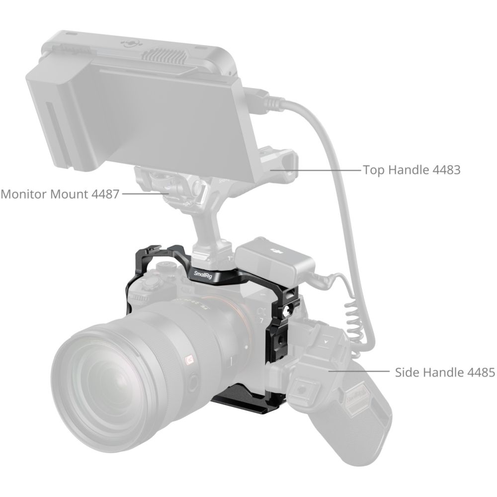 SmallRig 3667C Full Cage für Sony A7IV / A7SIII / A1 / A7V