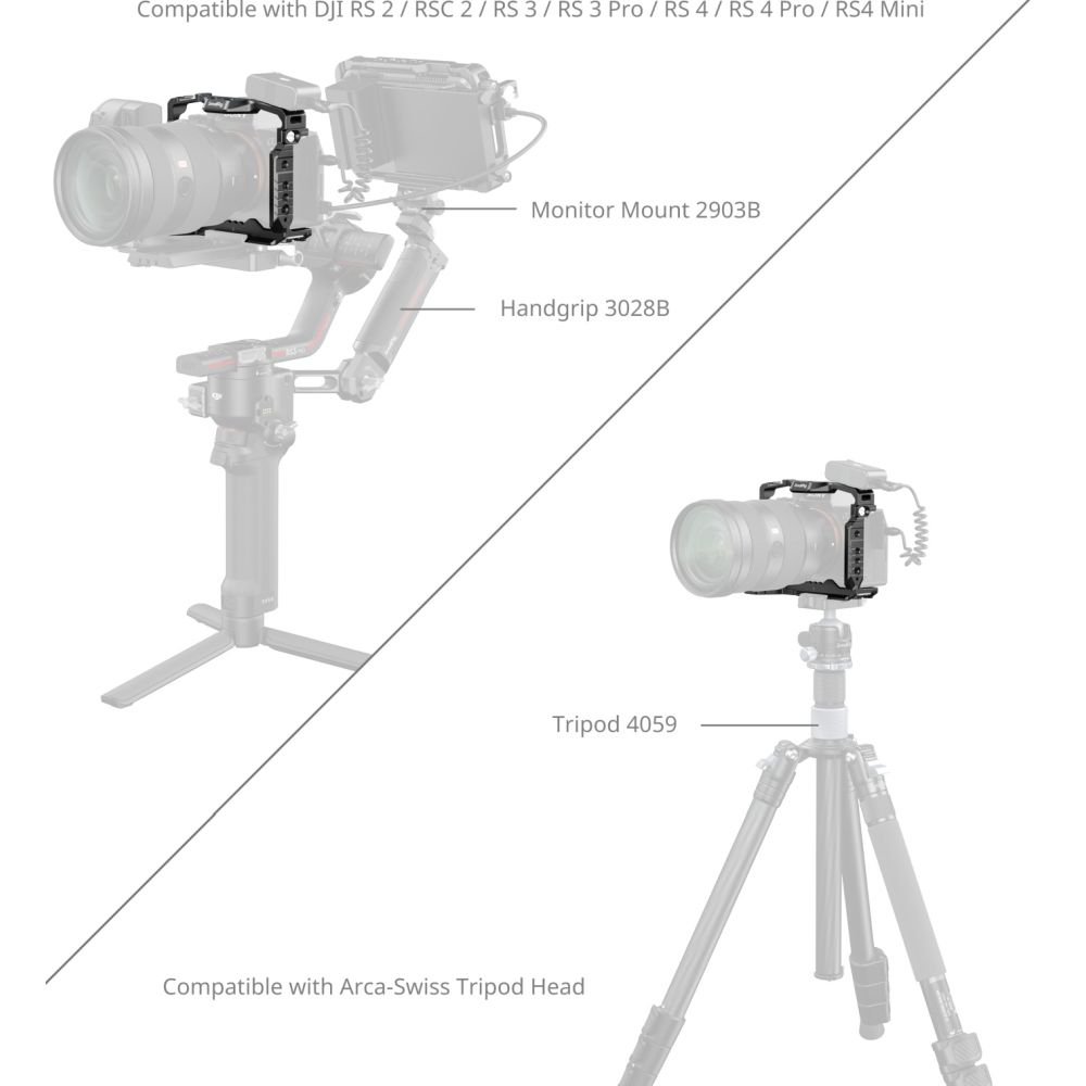 SmallRig 3667C Full Cage für Sony A7IV / A7SIII / A1 / A7V