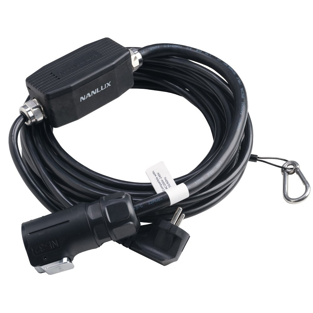 Nanlux 7.5m AC Cable mit Schuko Plug für Evoke 5000B