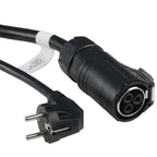 Nanlux 7.5m AC Cable mit Schuko Plug für Evoke 5000B