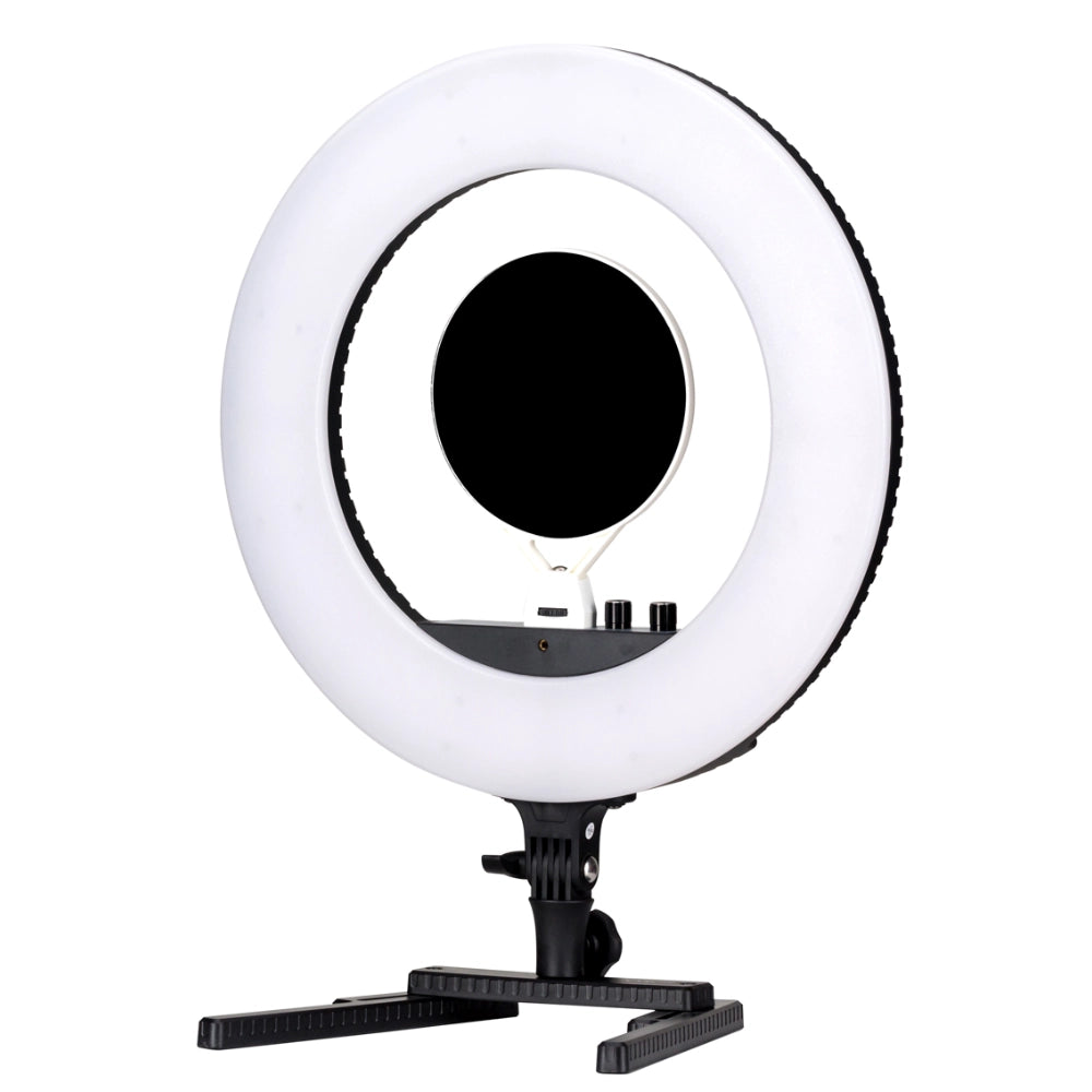 Nanlite Halo 14 LED Ringlampe + Tischständer