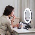 Nanlite Halo 14 LED Ringlampe + Tischständer