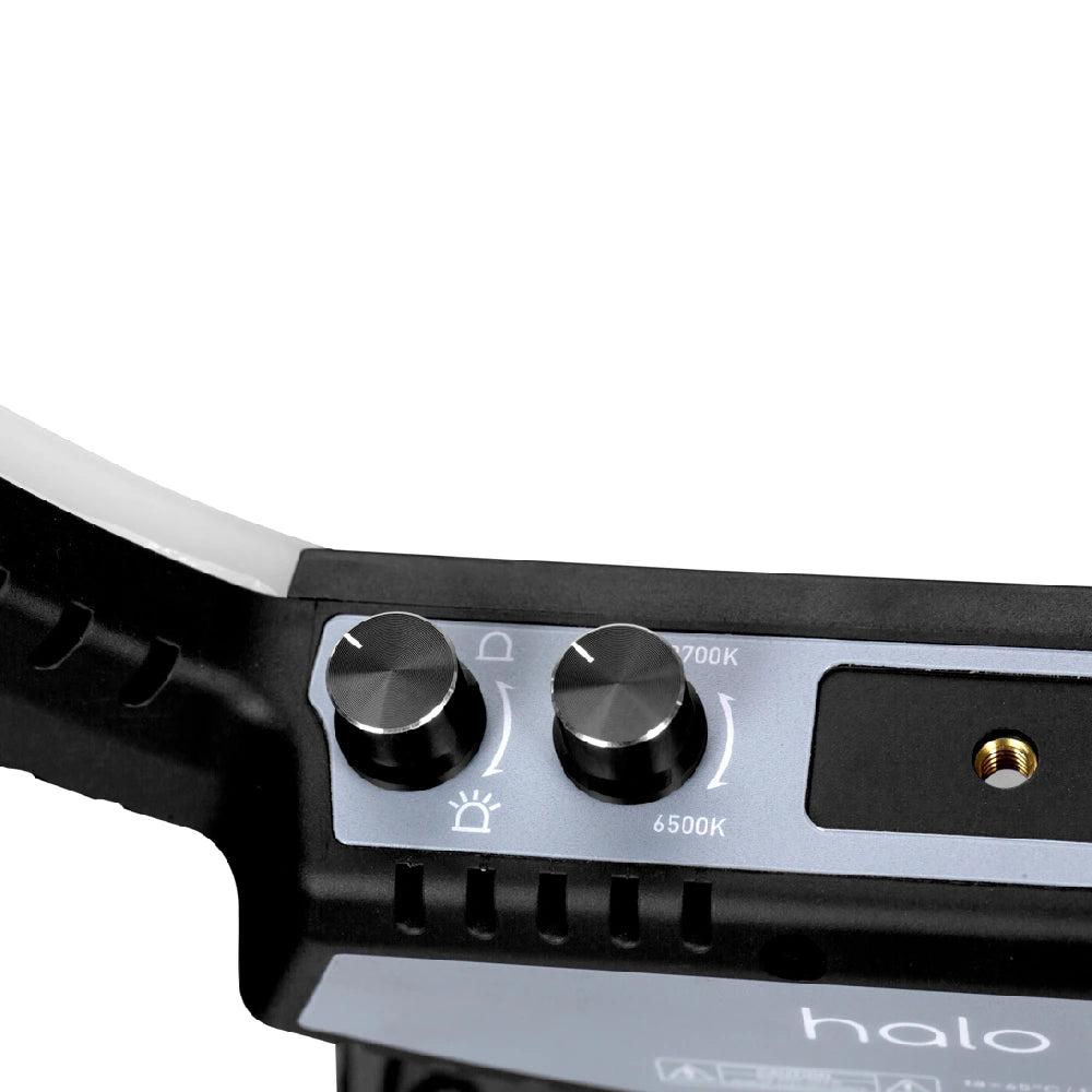 Nanlite Halo 14 LED Ringlampe + Tischständer
