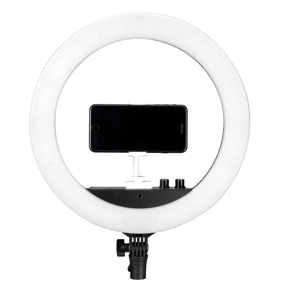 Nanlite Halo 14 LED Ringlampe + Tischständer