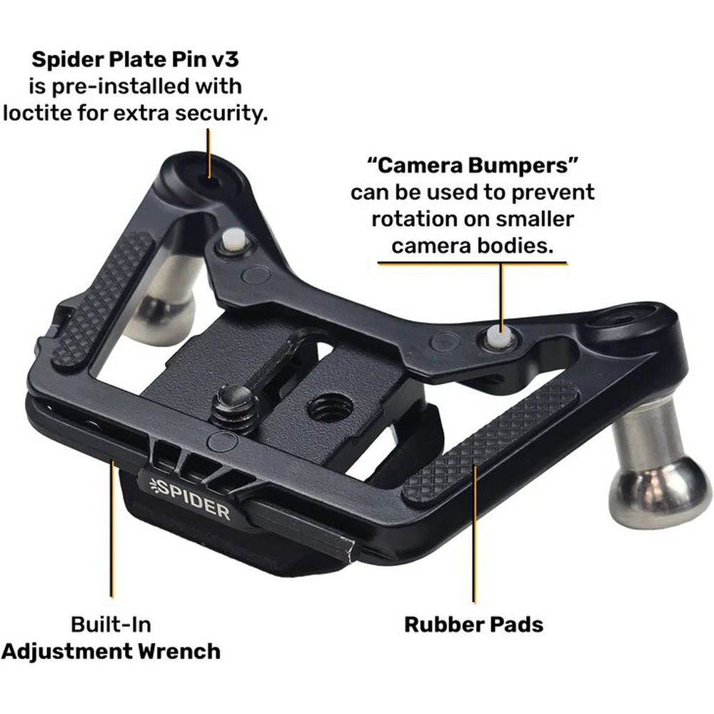 Spider SpiderPro Einzelkamerasystem V3, Schwarz
