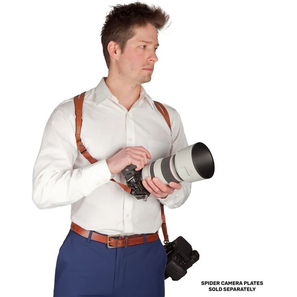 Spider SpiderPro Doppel-Schultergurt V3, Braun